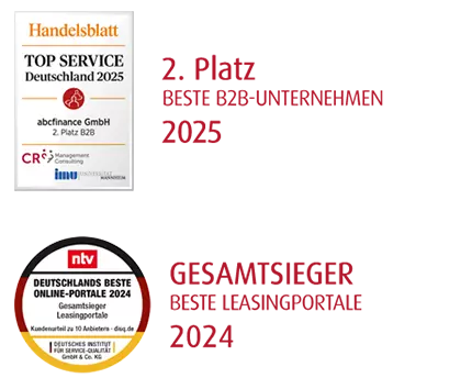 Handelsblatt TOP Service Deutschland 2025 2. Platz und Deutschlands beste Online-Portale 2024 Gesamtsieger